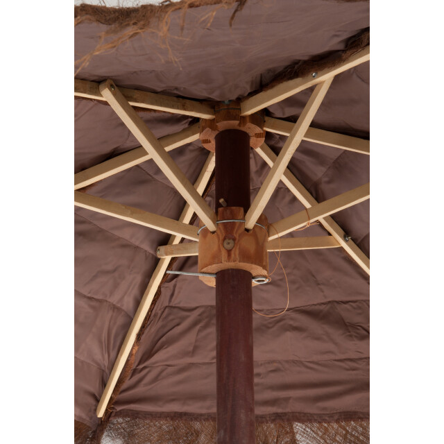 J-Line parasol cocobladeren large 290x290x240cm 3003026 large