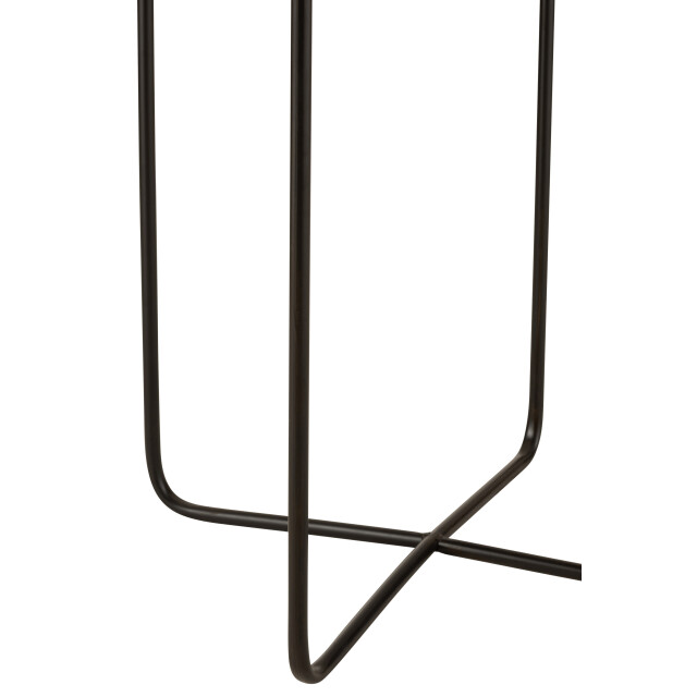J-Line bijzettafel kruis frame metaal 35x35x50.5cm 3002782 large