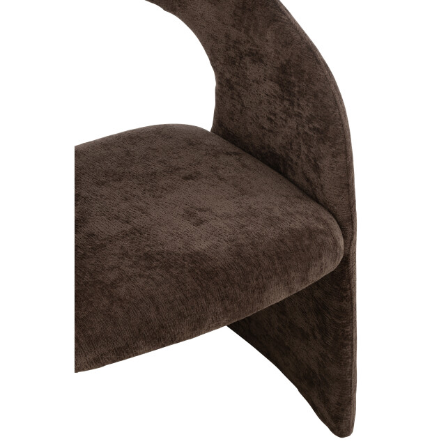 J-Line anise stoel textiel donker 65x66x86cm 3002699 large