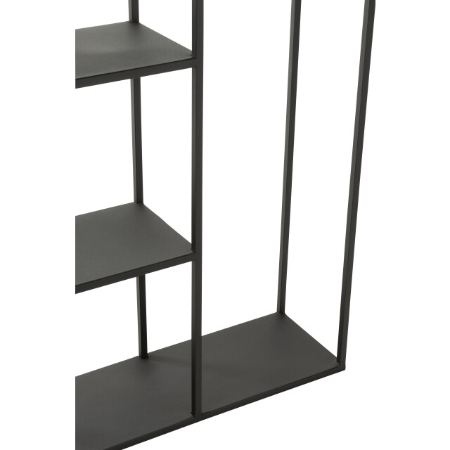 J-Line rek ongelijke legplank metaal 110x25x150.5cm 3003377 large