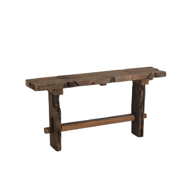 J-Line console brut gerecycleerd hout 150x35x75cm 3003463 large