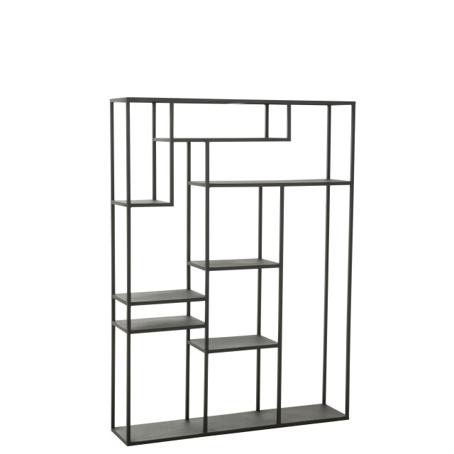 J-Line rek ongelijke legplank metaal 110x25x150.5cm 3003377 large