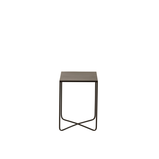 J-Line bijzettafel kruis frame metaal 35x35x50.5cm 3002782 large