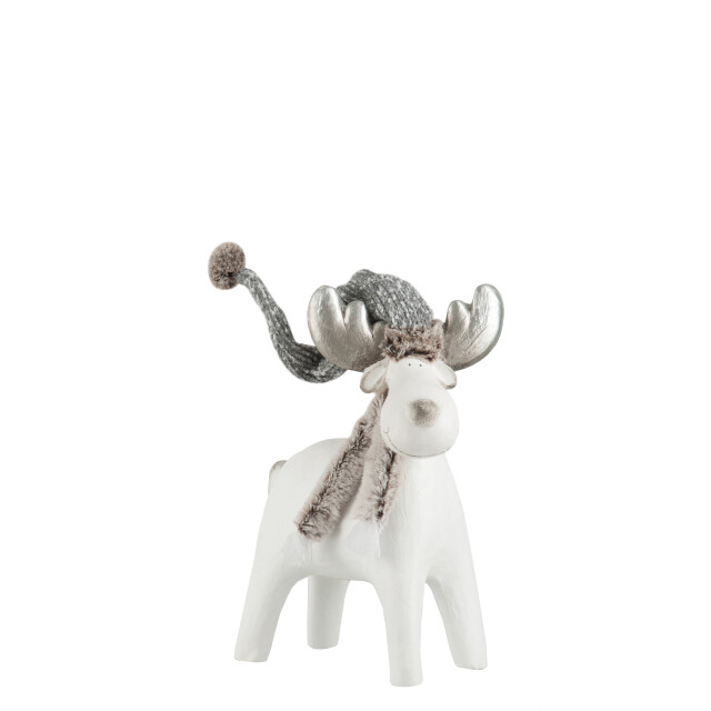 J-Line rendier 4poot winter magnesia 28x17x40cm 3010581 large