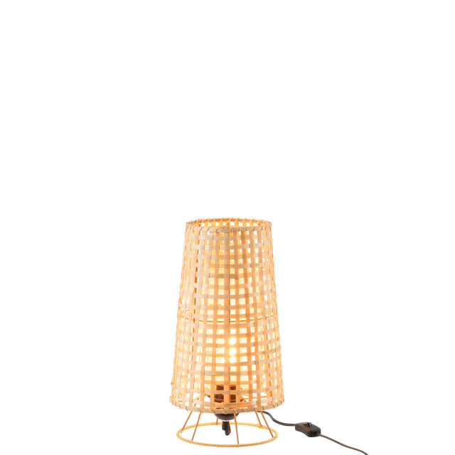 J-Line vloer lamp lena rotan natural 20x20x36cm 3002010 large