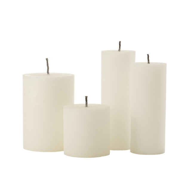 J-Line buitenkaars pilaar paraffine extra large-50uren 28x10x10cm 3009018 large