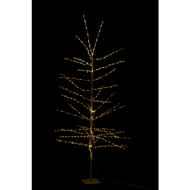J-Line kerstboom kaal+ led metaal 90x90x200cm 3008713 large