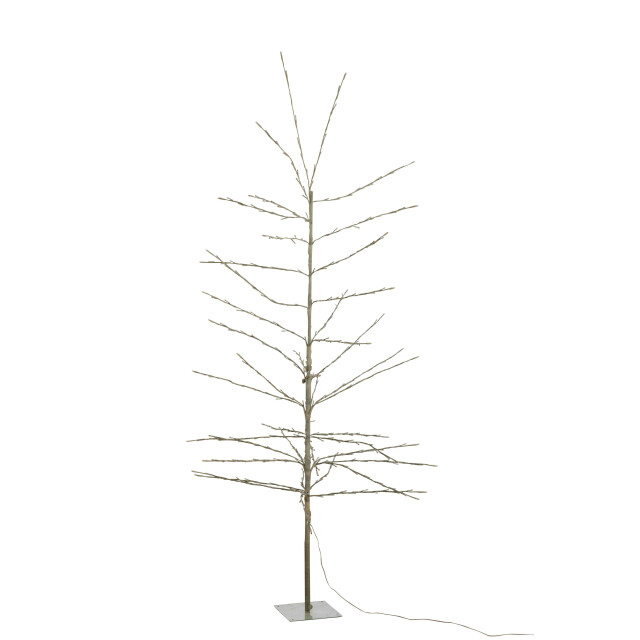 J-Line kerstboom kaal+ led metaal 90x90x200cm 3008713 large