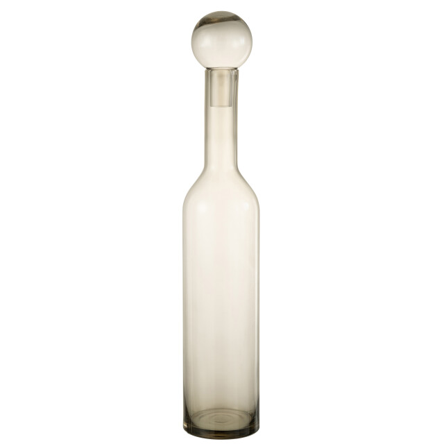 J-Line fles deco norma glas large 14x14x75cm 3001683 large