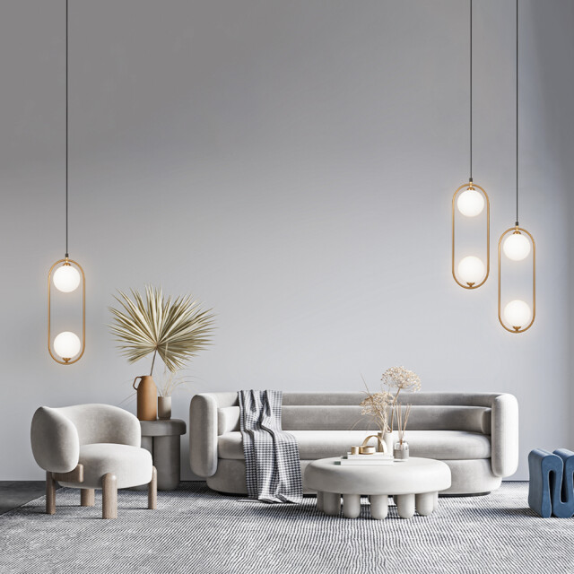 Maytoni hanglamp ring messing Ø12 2994611 large