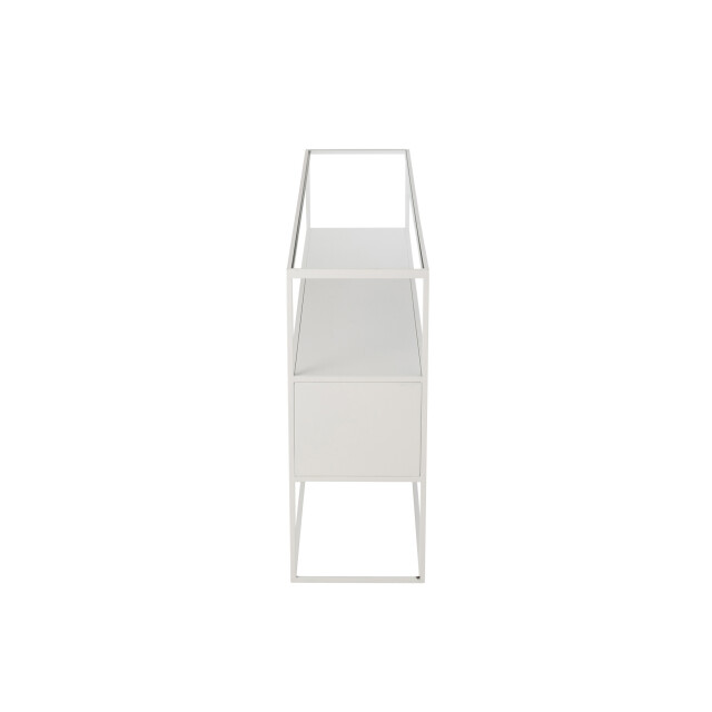 J-Line console vierkant metaal/glas 140x30x72cm 3002401 large