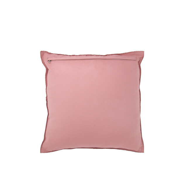 J-Line kussen koehaar leder 45x45x8cm 3065852 large