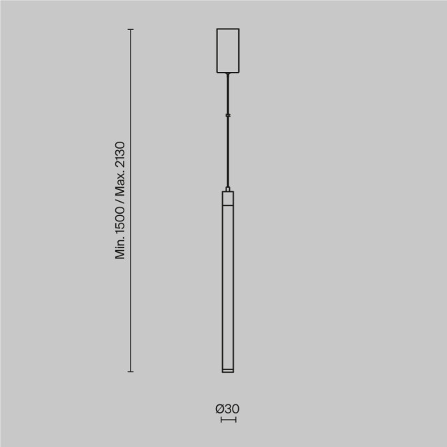 Maytoni Technical hanglamp ray - Ø3 3014682 large