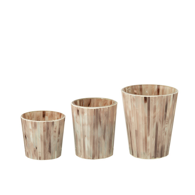 J-Line geurkaars noa tender rose large 75u 15.5x15.5x18.5cm 3015358 large