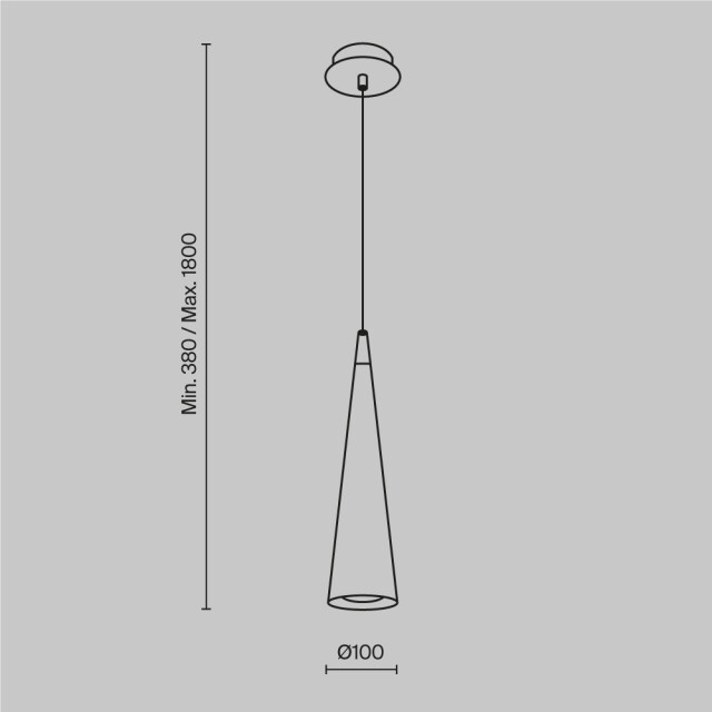 Maytoni Technical hanglamp nevill - Ø8 3014679 large