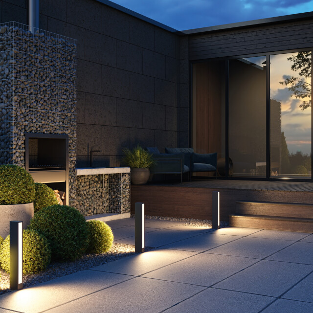 Maytoni Outdoor landschapsverlichting hof grafiet 3004465 large