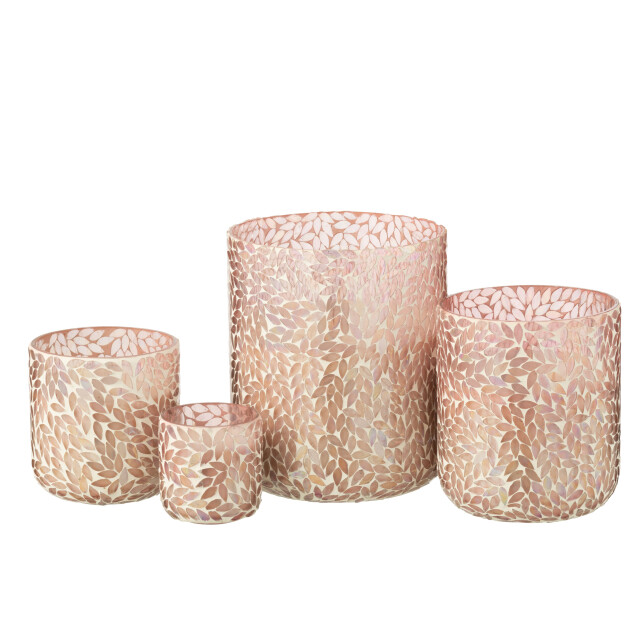 J-Line geurkaars tender rose wax extralarge 150u 20x20x25cm 3015351 large
