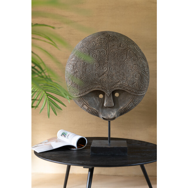 J-Line masker op voet julien albasiahout bruin 45x15x65cm 3009325 large