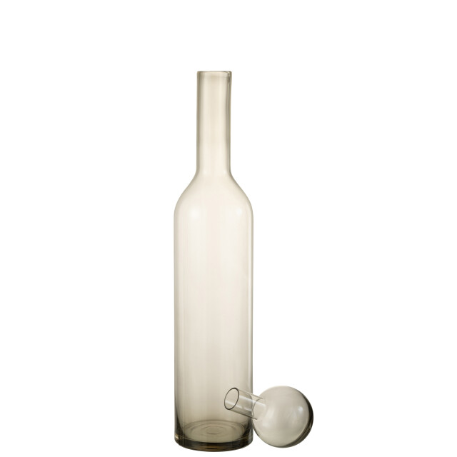 J-Line fles deco norma glas large 14x14x75cm 3001683 large