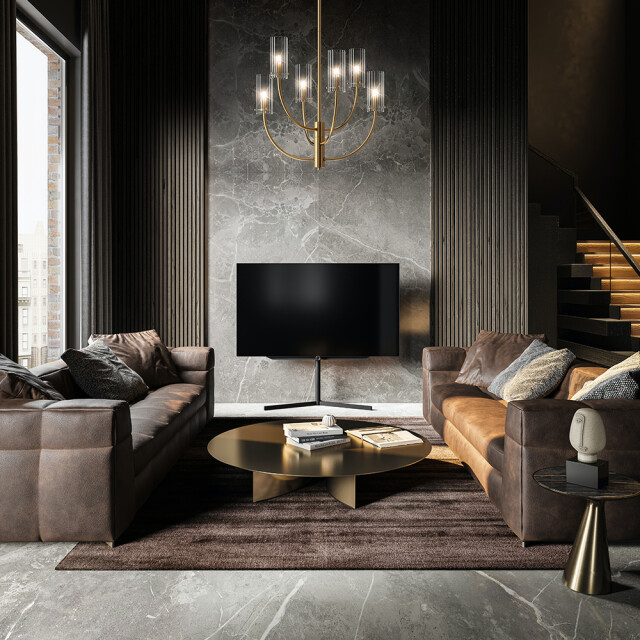 Maytoni hanglamp arco messing Ø61 2994790 large