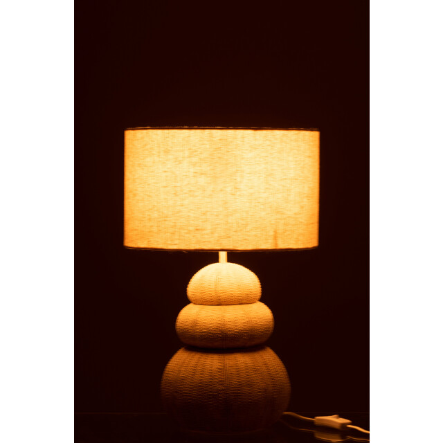 J-Line lamp zee-egel poly 30.5x30.5x47cm 3001895 large