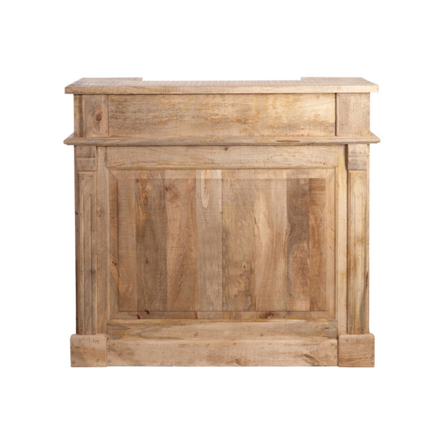J-Line barkast 2lade rechthoek hout 120x50x108cm 3002245 large