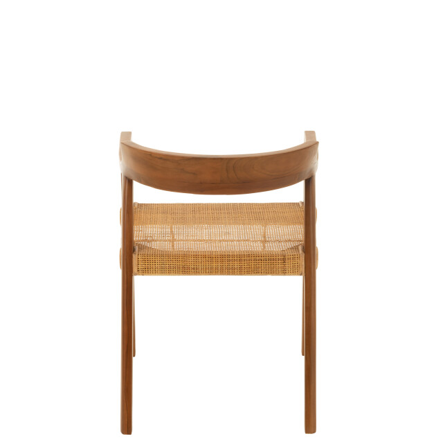 J-Line stoel emma teakhout 55x55x71cm 3002189 large