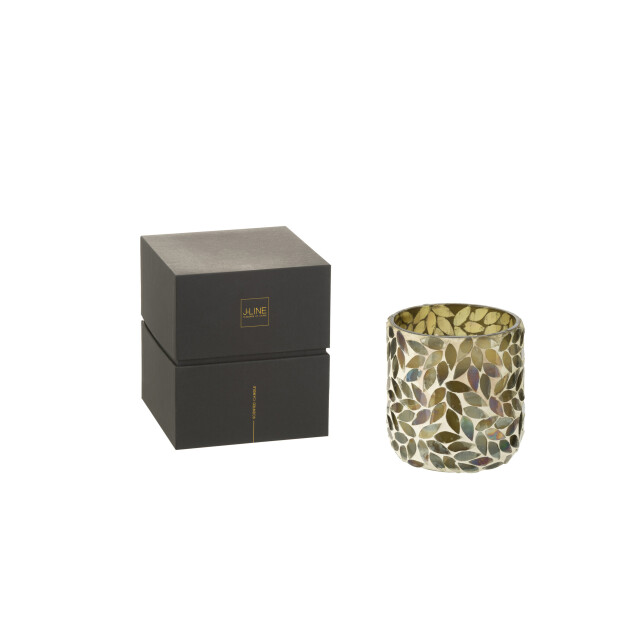 J-Line geurkaars tender rose wax small 50u 9x9x10cm 3015352 large