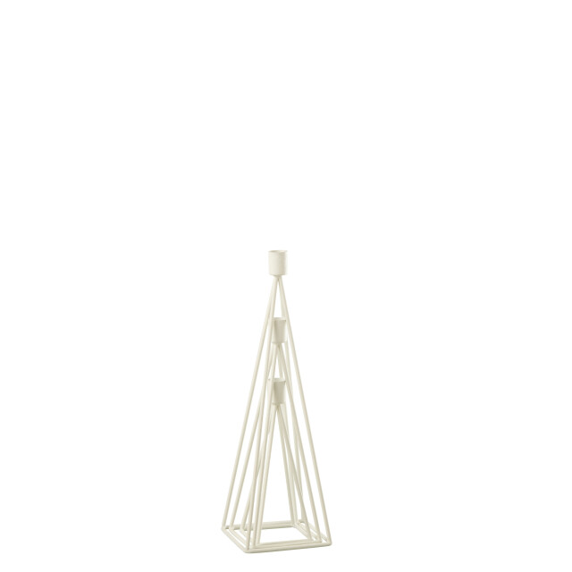J-Line set van 3 kaarshouder metaal 12x12x38.5cm 3001300 large