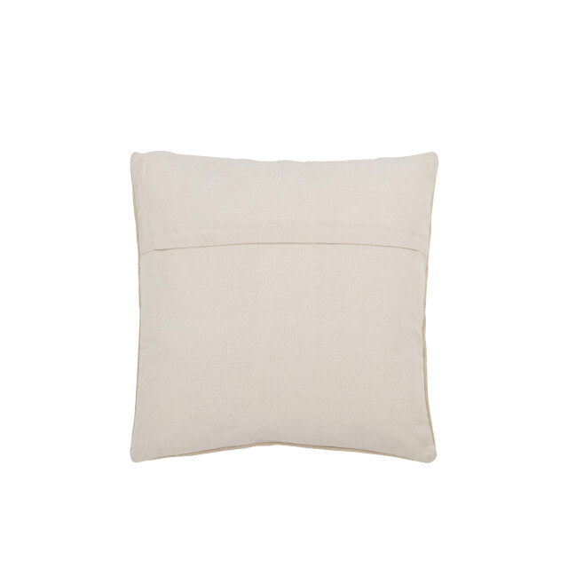 J-Line kussen diamanten+pijlen katoen creme/roze 45x15x45cm 3065774 large