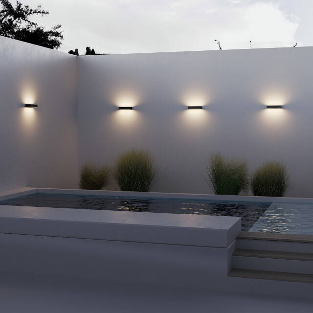 Maytoni Outdoor wandlamp lot grafiet 2994894 large