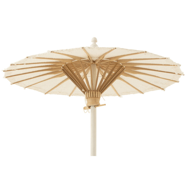 J-Line parasol tumanggal textiel/hout 47x47x57cm 3001316 large
