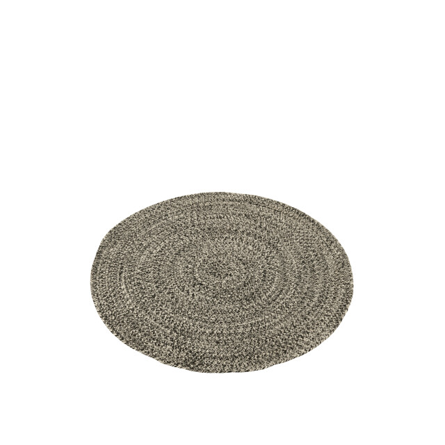 J-Line tapijt miami outdoor polyester /wit small 120x120x1cm 3001471 large