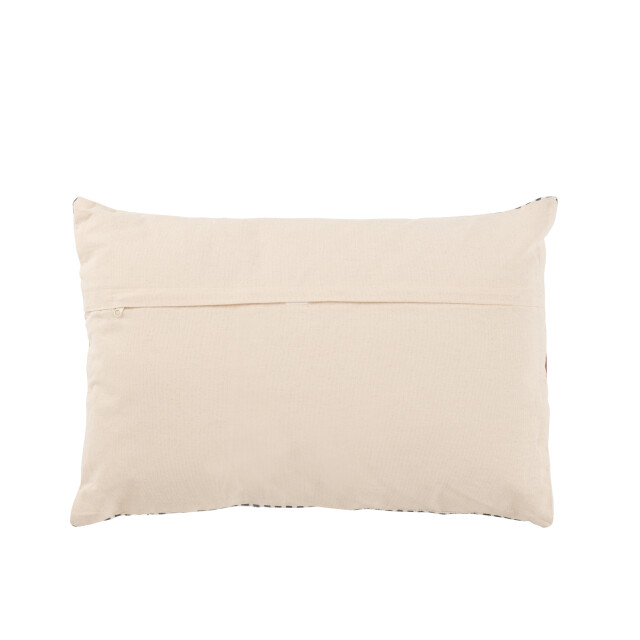 J-Line kussen ethnisch katoen creme/bruin/zwart 68x40x12cm 3001363 large