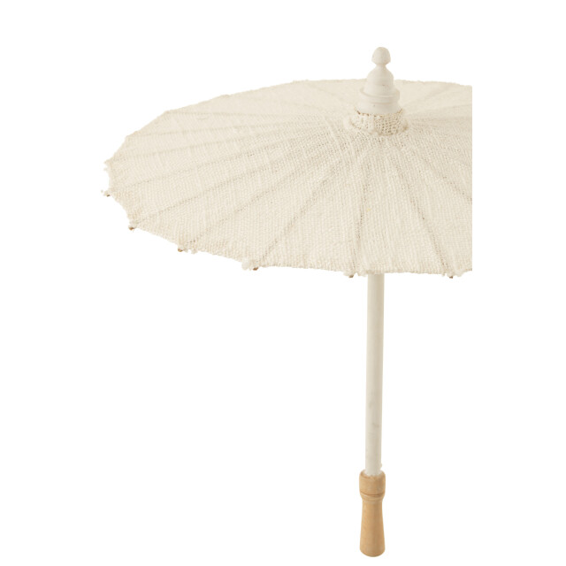 J-Line parasol tumanggal textiel/hout 47x47x57cm 3001316 large