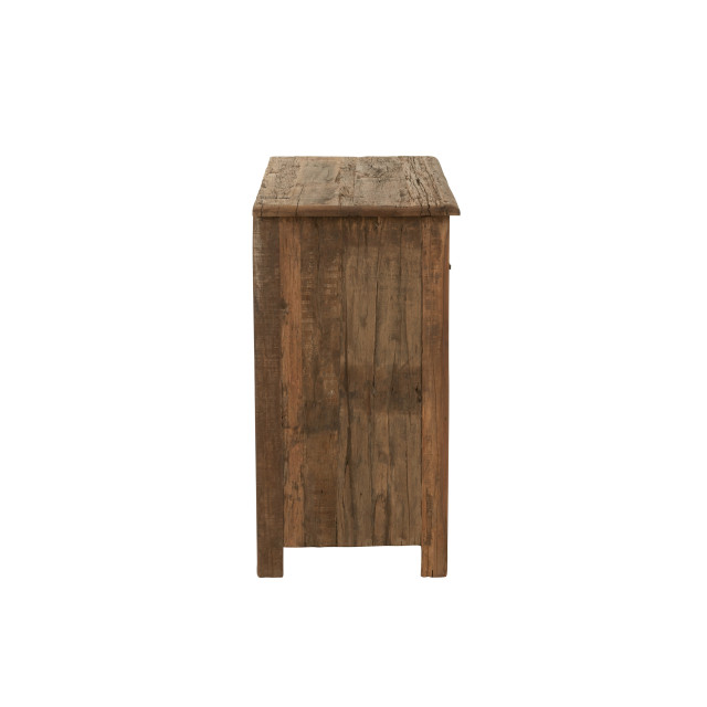 J-Line kast verouderd hout 100x50x95cm 3014998 large