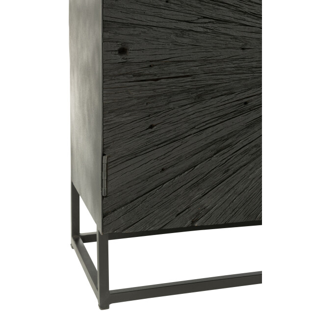 J-Line buffetkast shanil hout/ijzer 120x38x81cm 3013865 large