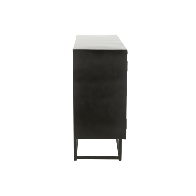J-Line buffetkast shanil hout/ijzer 120x38x81cm 3013865 large