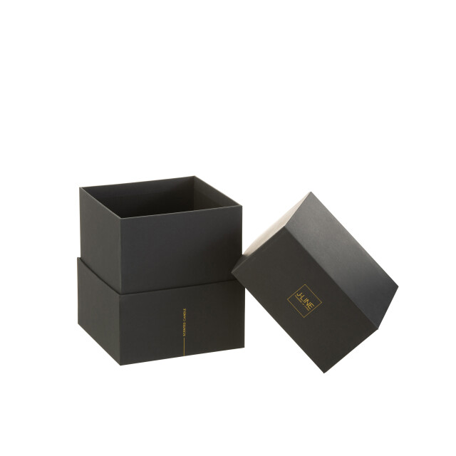 J-Line geurkaars luxuria medium- 60h 14x14x15cm 3015212 large