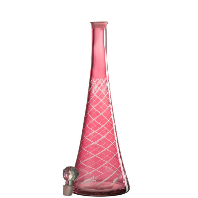 J-Line karaf hals glas 14x14x42cm 3001263 large