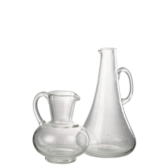 J-Line karaf glas 19.5x19x34cm 3007993 large