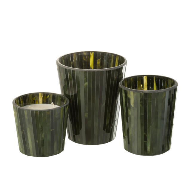 J-Line geurkaars noa herbal serenity large-60h 15.5x15.5x18.5cm 3015239 large