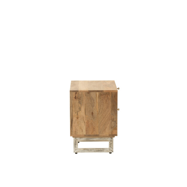 J-Line nachtkast rattan mangohout 50x40x55cm 3013831 large