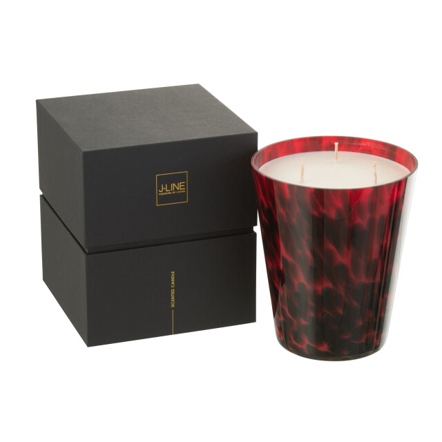 J-Line geurkaars noa large-95u 15.5x15.5x20cm 3015181 large