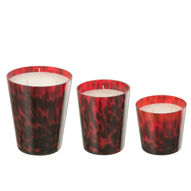J-Line geurkaars noa large-95u 15.5x15.5x20cm 3015181 large