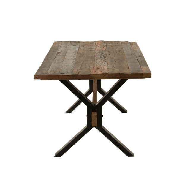 J-Line eettafel verouderd hout 180x89x76cm 3001146 large