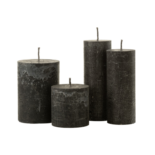 J-Line buitenkaars pilaar paraffine extra large-50uren 28x10x10cm 3009033 large