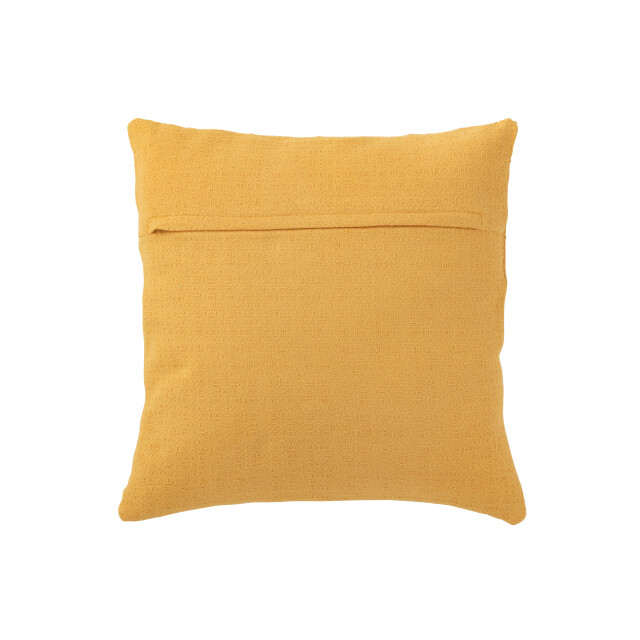 J-Line kussen bloem textiel 43x43x10cm 3065939 large