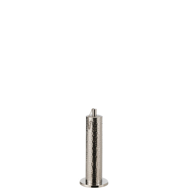 J-Line fakkel tiffany stainless steel zilver small 17x17x47cm 3014812 large
