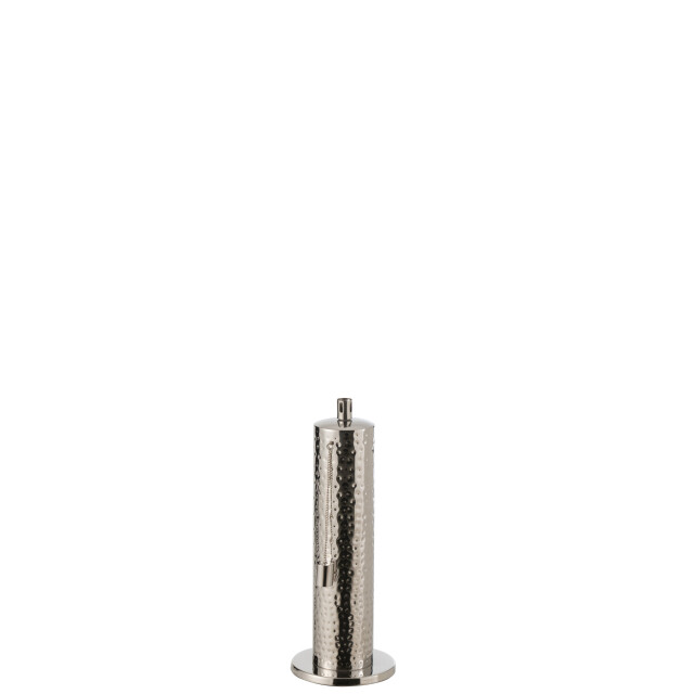 J-Line fakkel tiffany stainless steel zilver small 17x17x47cm 3014812 large